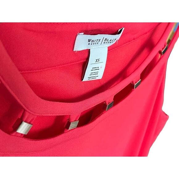 NWT White House Black Market Dress - Red - size XS - Picture 9 of 16